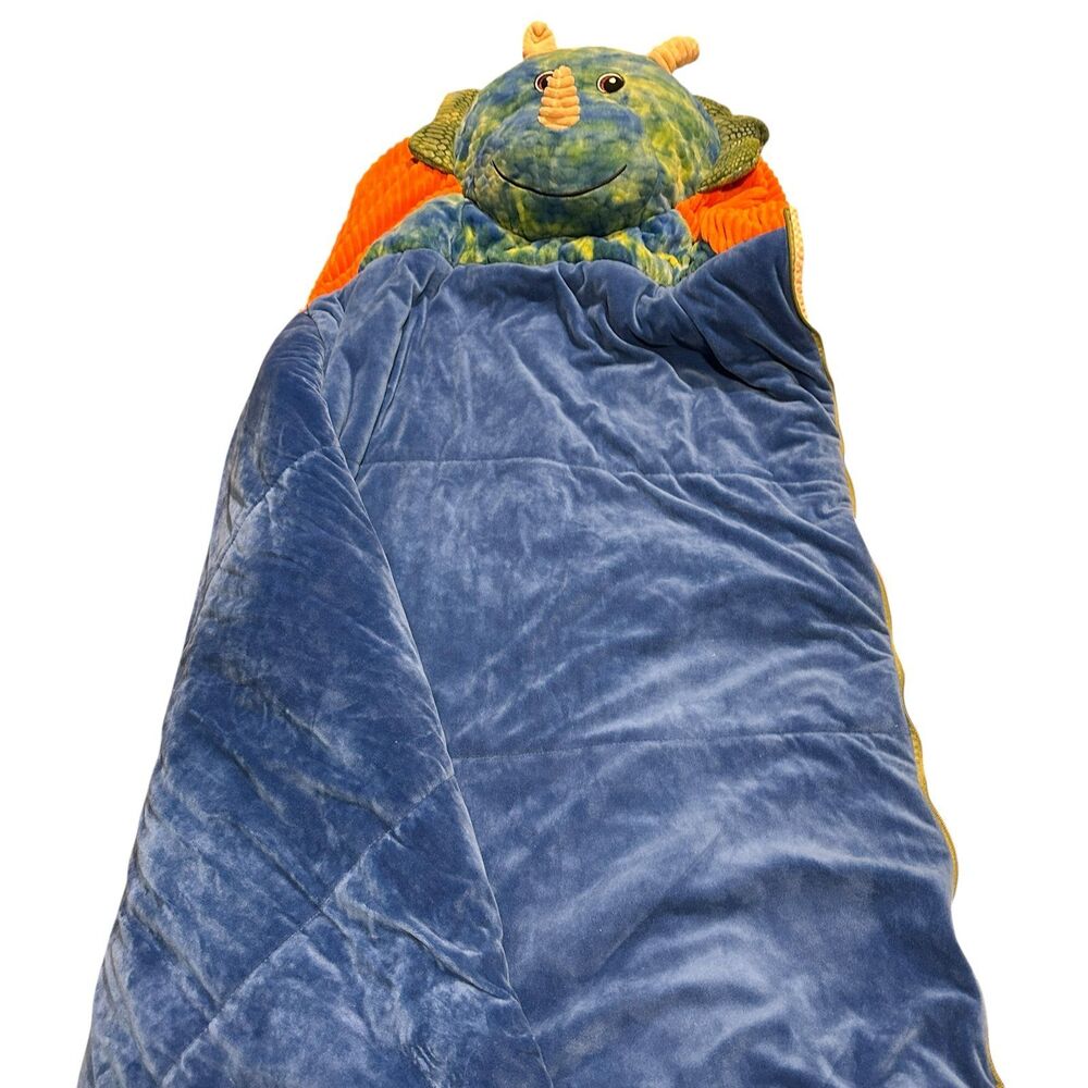 HUGFUN Kids Animals Slumber Plush Dinosaur Sleeping Bag - Picture 8 of 11